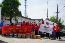 傳遞溫暖顯真情 綠馬公益行活動走進新洲李集福利院慰問孤寡老人