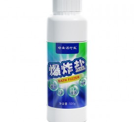綠圣源竹鹽爆炸鹽（500g/瓶）活氧清潔配方，過碳酸鈉高效去污