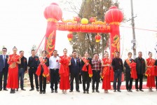 情系家鄉(xiāng) 感恩故里， 感恩路竣工慶典儀式