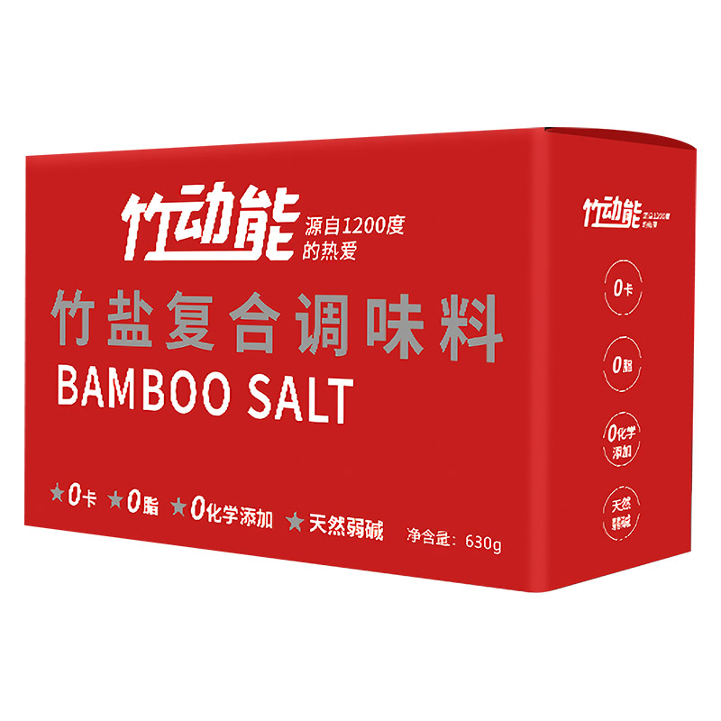 竹動能竹鹽禮盒
