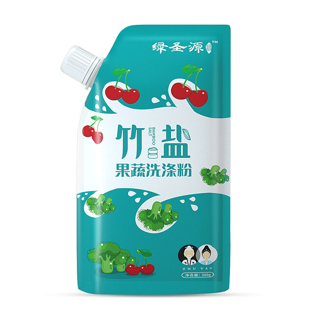 綠圣源竹鹽果蔬洗滌粉